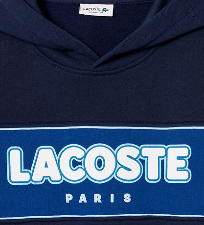 Lacoste Kapuzenpullover - Navy/Globe