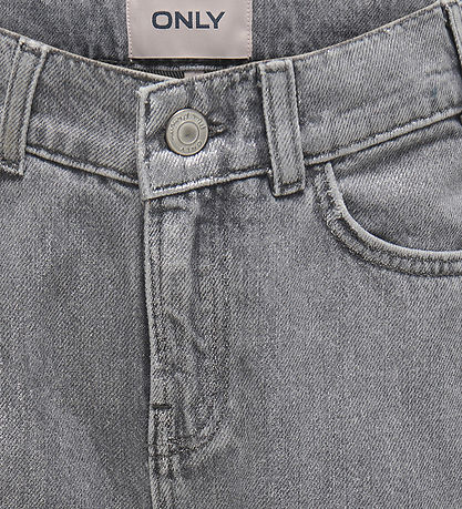 Kids Only Trousers - KogCobain - Light Grey Denim/Silver
