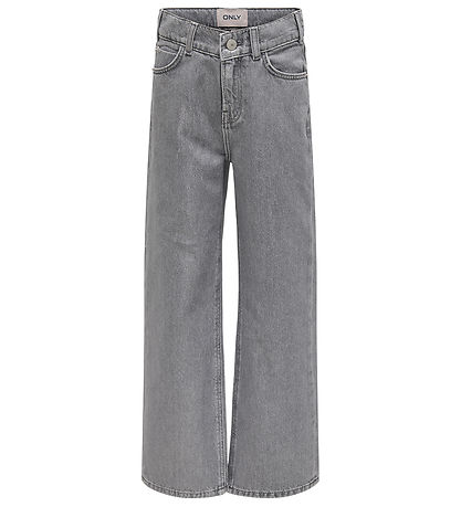 Kids Only Trousers - KogCobain - Light Grey Denim/Silver