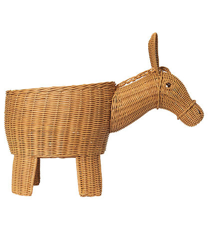 ferm Living Storage Basket - Donkey - 66x35x49 cm - Natural