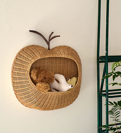 ferm Living Väggupphängning - Apple - 49,6x16,1x52 cm - Natural