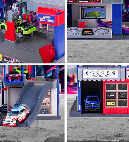 Majorette Garage M. Auto, Ääni ja valo - Japan-sarjan viritys Ga