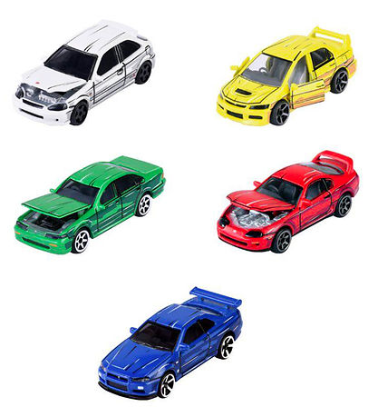Majorette Cars - 5-Pack - Japan Series