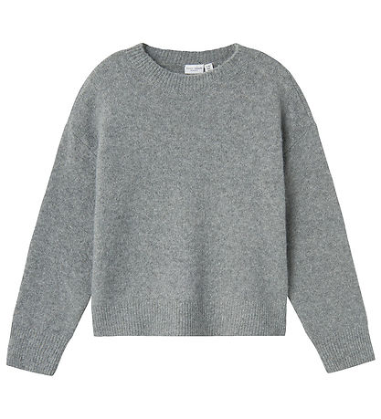 Name It Blússa - Prjónað - NkmVimmy - Grey Melange