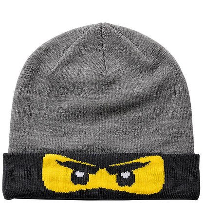 LEGO® Wear Knitted Beanie - LAntony 710 - Grey Melange