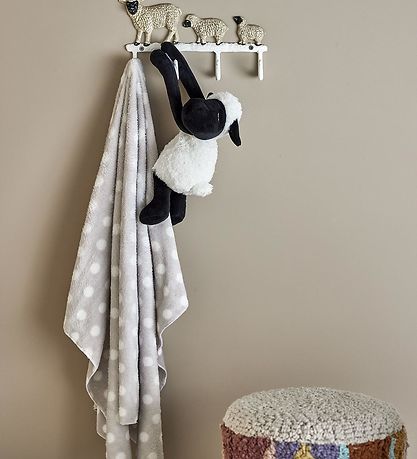 Bloomingville Soft Toy w. Blanket - 25 cm - Dolly - White