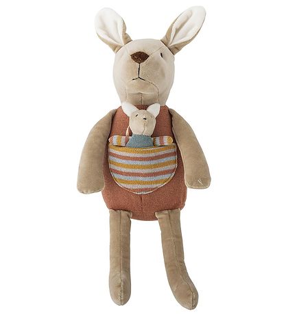 Bloomingville Tygdocka - 33 cm - Clover - Brun