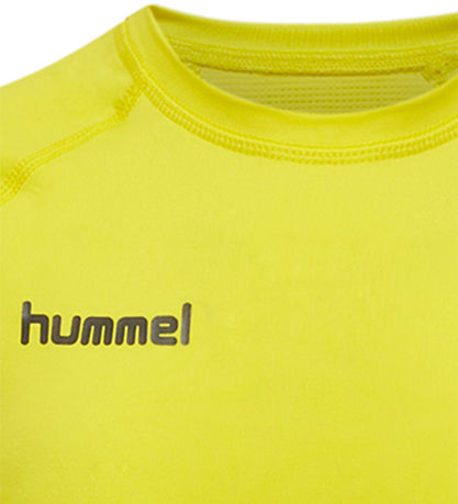 Hummel Stuttermabolur - Hml Jersey - Blazing Yellow