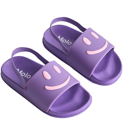Molo Flip Flops - Zhappy - Purple Glow