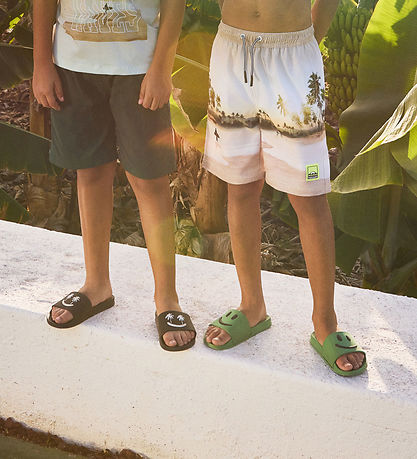 Molo Flip Flops - Zhappy - Black/Palms