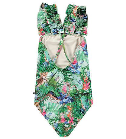 Molo Swimsuit - UV50+ - Nitika - Green Tropical