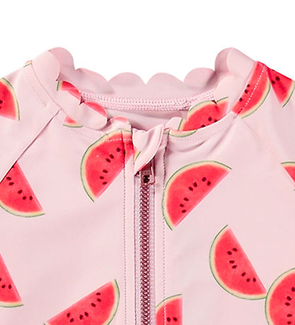 Molo Coverall Swimsuit - UV50+ - Nigella - Melon Pink
