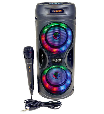 Bontempi Loudspeaker w. Microphone/Light - 39 cm - Wireless