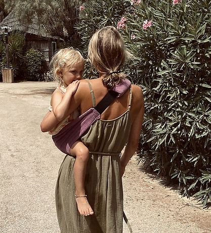 Wildride Baby Carrier - The Toddler Swing - Corduroy - Purple