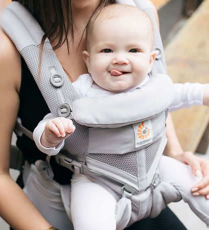 Ergobaby Burðarpoki - Omni 360 - Cool Air Mesh - Grátt