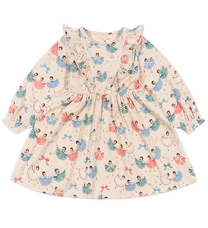 Konges Sløjd Kleid - Frill - Bow Ballerina