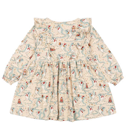 Konges Sløjd Kleid - Frill - Lass es Snow