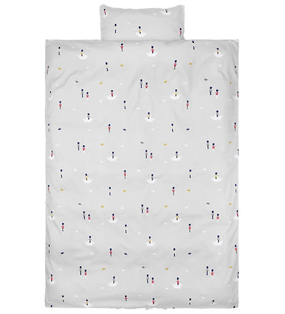 Vanilla Copenhagen Bedding - Junior - Tin Stick Man - Cozy Grey