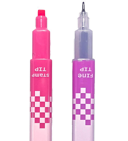 Ooly Dubbelzijdig Markers - Stempel a Square - 12 stk