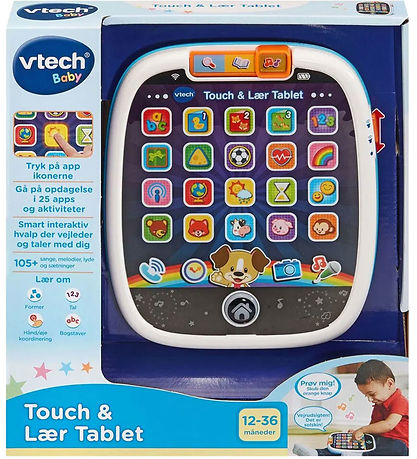 Vtech Tablet - Danish - Touch & Teach