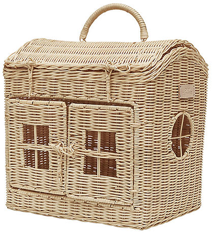 OYOY Storage Basket - House - 33x25x34 cm - Nature