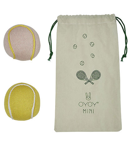 OYOY Range - Tennisbollar - Yellow/Rose