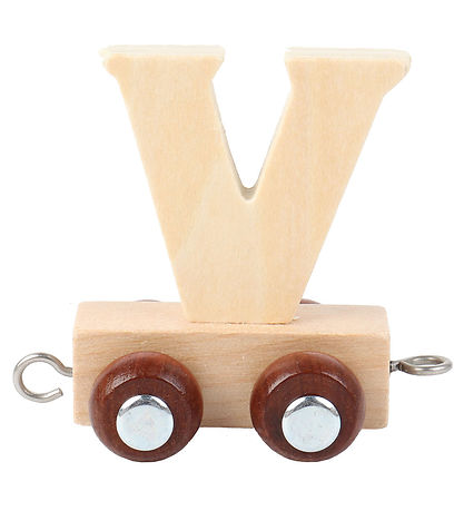 Train de l'Alphabet Kinder and Kids - Bois - V
