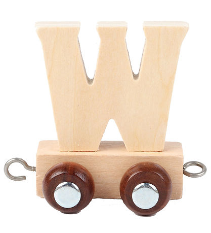 Kinder and Kids Alphabet Train - Wood - W