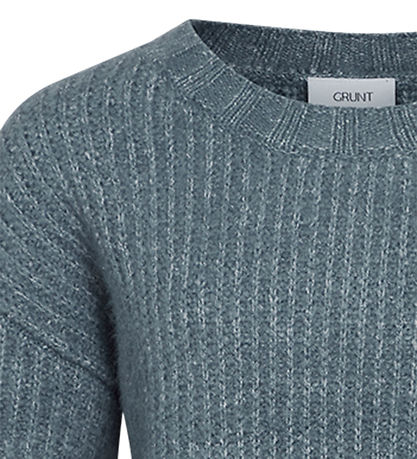 Grunt Blouse - Knitted - GrKitt - Blue
