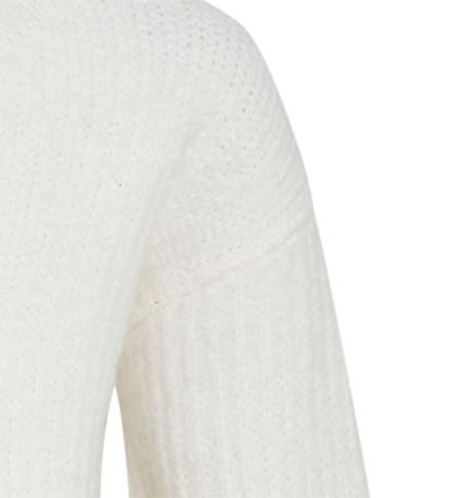 Grunt Blússa - Prjónað - GrKitt - Off White