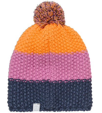 Color Kids Beanie - Knitted - Lilac Chiffon w. Pom-Pom