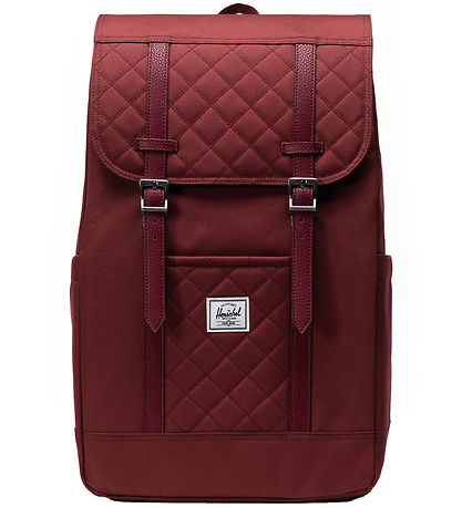 Herschel Backpack - Retreat - Oxblood Red Quilted