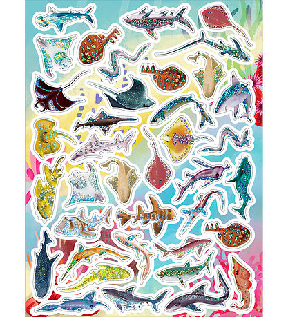 Eeboo Sticker book - Sharks