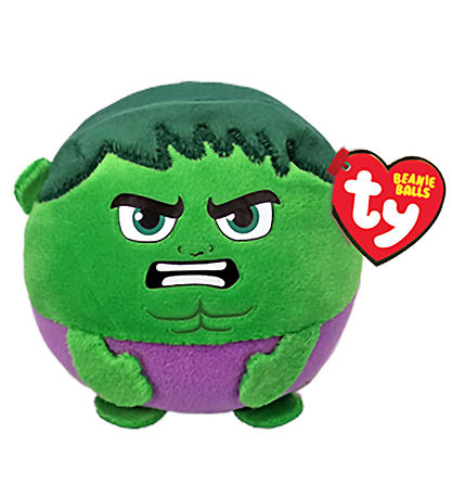 Ty Soft Toy - Beanie Balls - 9 cm - Marvel Hulk