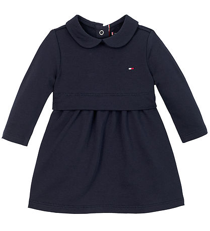 Tommy Hilfiger Kjole - Essential - Dark Natt Navy