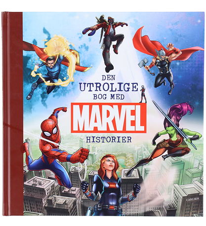 Forlaget Carlsen Book - The Incredible Book with Marvel Stories 