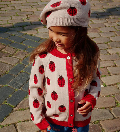 Konges Sløjd Beanie - Beret - Wool - Belou - Ladybug