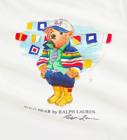 Polo Ralph Lauren T-Shirt - Wit m. Knuffel
