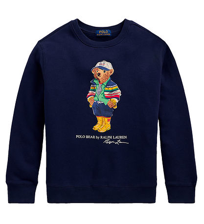Polo Ralph Lauren Sweatshirt - Navy w. Soft Toy