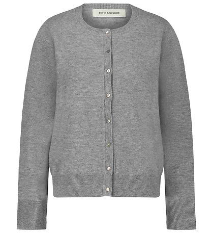 Sofie Schnoor Cardigan - Knitted - Wool - Grey Melange