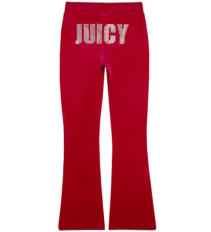 Juicy Couture Velvet Trousers - Lisa Low - Astor Red