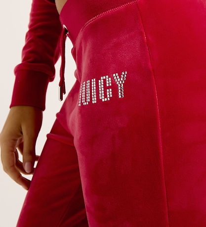 Juicy Couture Velvet Trousers - Lisa Low - Astor Red