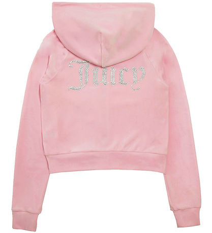 Juicy Couture Cardigan - Velours - Madison - Saftig Pink