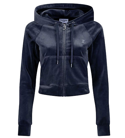 Juicy Couture Cardigan velúr - Madison - Night Sky