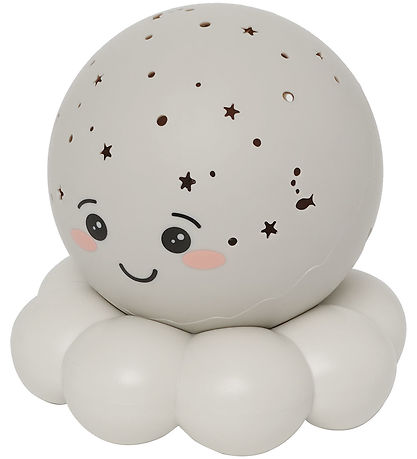 Lampe de Nuit Cloud-B - Scintillement To Go Octo - Grey