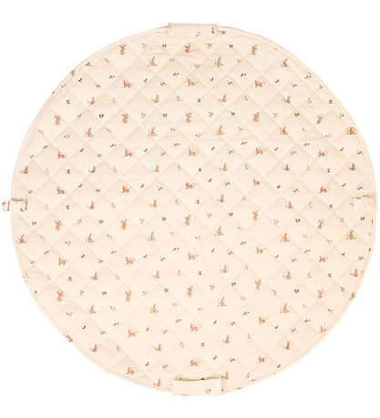 Play&Go Leikfangateppi - Ø120 cm - Soft Organic - Rabbit
