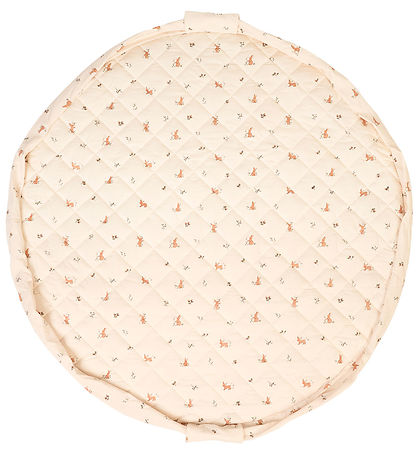 Play&Go Leikfangateppi - Ø120 cm - Soft Organic - Rabbit