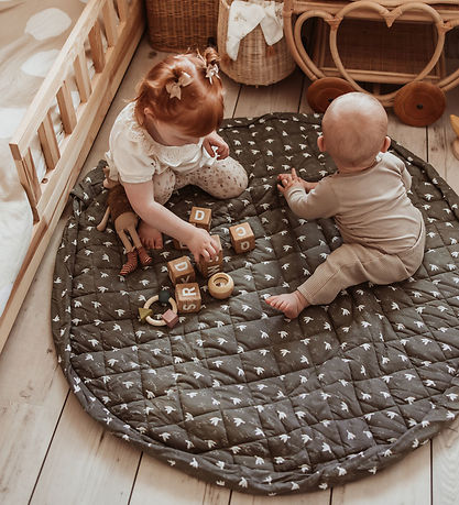 Play&Go Play Mat - Ø120 cm - Soft Organic - Bird