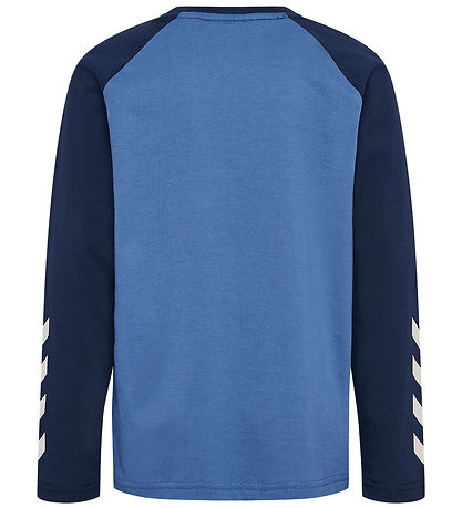 Hummel Tröja - hmlJr Logo - Holländska Blue
