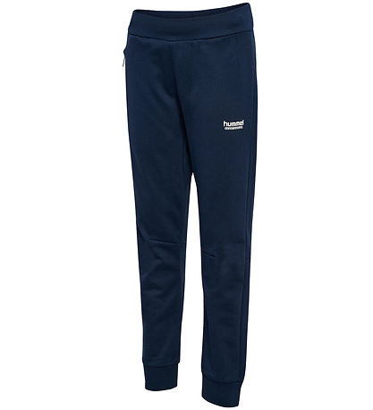 Hummel Joggingbuxur - hmlJr Regular Mitti - Dress Blue